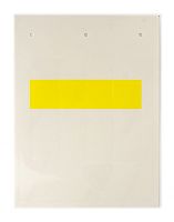 Самоламинирующаяся маркировка для кабелей и труб. Желтая (6 шт на 1 листе) | код. CMSA10015Y | DKC